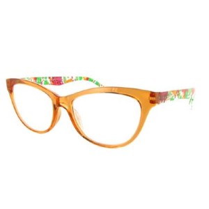 Gafa de lectura Flowers Naranja | Vision24horas