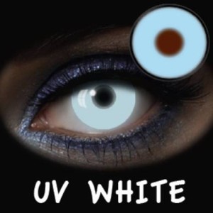 Lentillas blancas UV white | Vision24horas