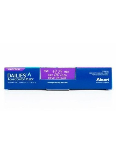 Dailies Aquacomfort Plus Multifocal 90 unidades - 69,60 € | Vision24horas