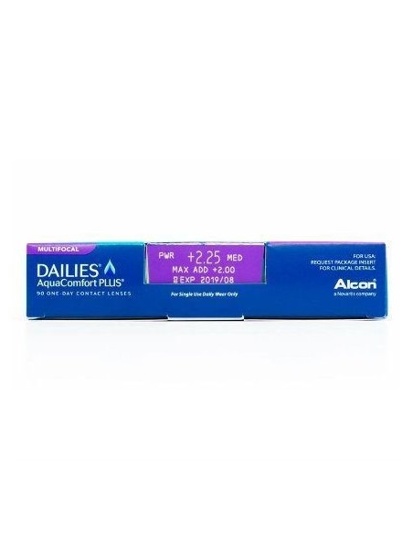 Dailies Aquacomfort Plus Multifocal 90 unidades - 69,60 € | Vision24horas