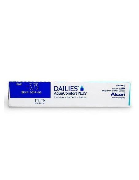 Dailies Aquacomfort Plus 180 unidades - 73,20 € | Vision24horas
