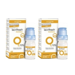 Lacrifresh Moisture 0,10% 2x10 ml | Vision24horas