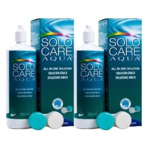 Solocare Aqua 2x360ml | Vision24horas