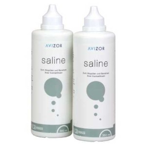 Avizor Saline 2x350 ml | Vision24horas