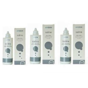 Avizor Saline 3x350 ml | Vision24horas