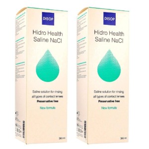 Hidro Health Saline NaCl 2x360 ml | Vision24horas