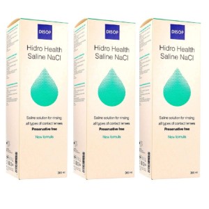 Hidro Health Saline NaCl 3x360 ml | Vision24horas