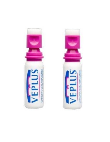 Veplus limpiador de gafas y pantallas 2x15 ml - 9,30 € | Vision24horas