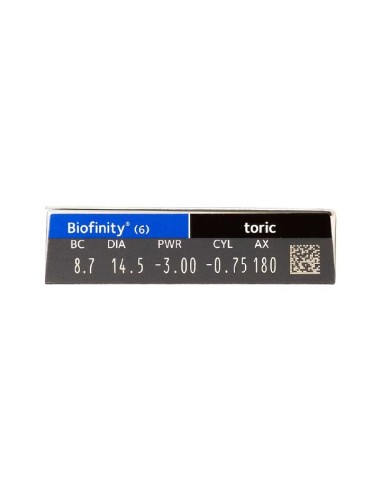 Biofinity Toric 6 unidades | Vision24horas