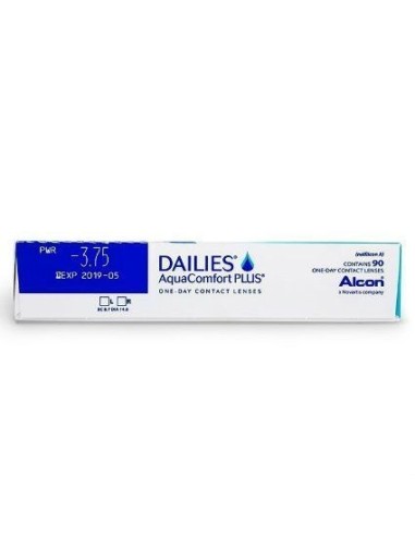 Dailies Aquacomfort Plus 90 unidades | Vision24horas
