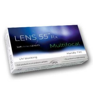Lens 55 Rx Multifocal 3 unidades | Vision24horas