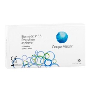 Biomedics 55 Evolution 6 unidades | Vision24horas