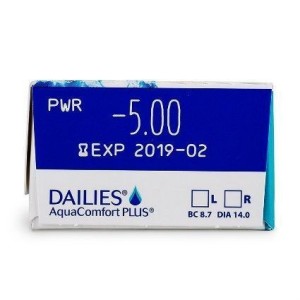 Dailies Aquacomfort Plus 30 unidades | Vision24horas 2