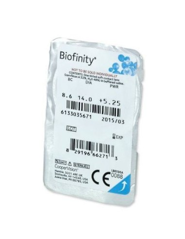 Biofinity 3 unidades | Vision24horas