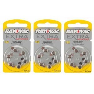 3 ruedas Rayovac Extra Advanced 10 Amarillas | Vision24horas
