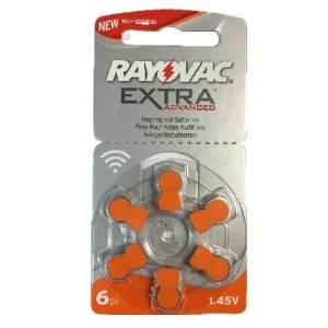 Pilas Naranjas audifonos Rayovac Extra Advanced 13 | Vision24horas